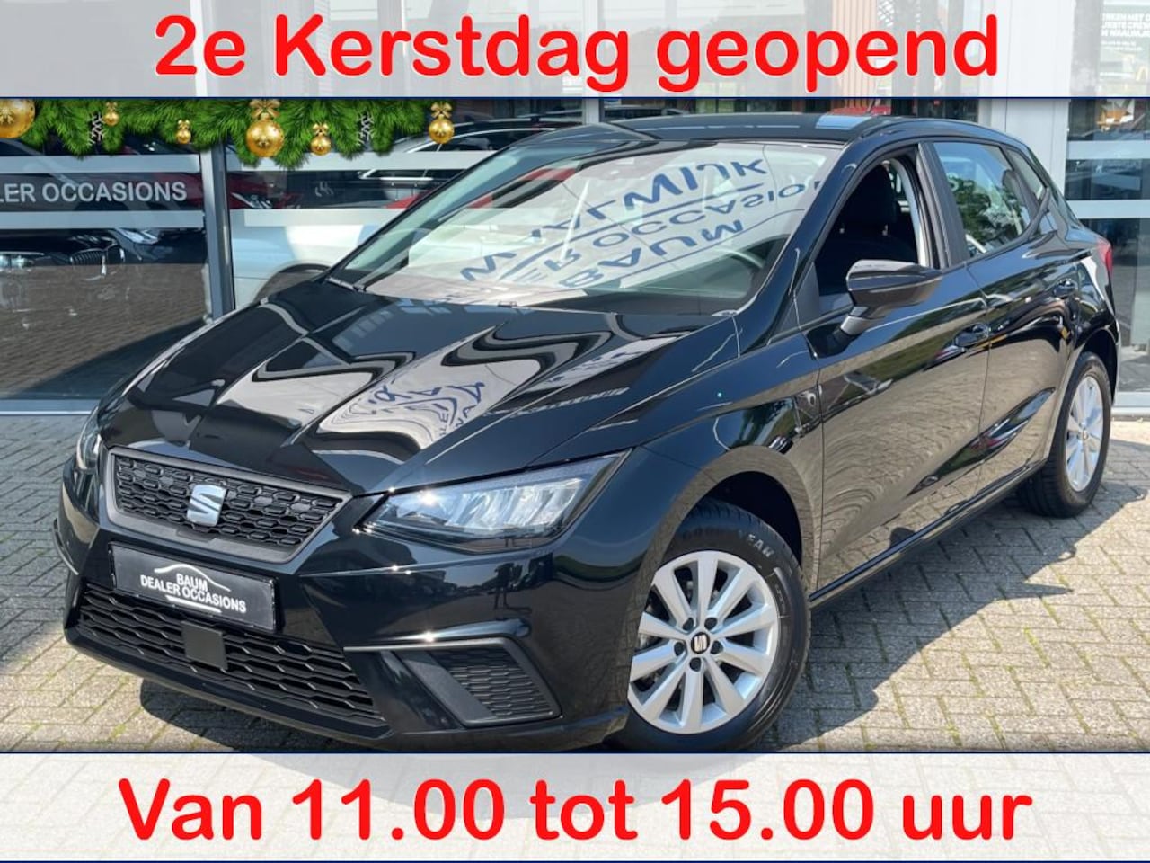 Seat Ibiza - 1.0 STYLE AIRCO-ECC CRUISE NAVI-CARPLAY STOELVERW. - AutoWereld.nl