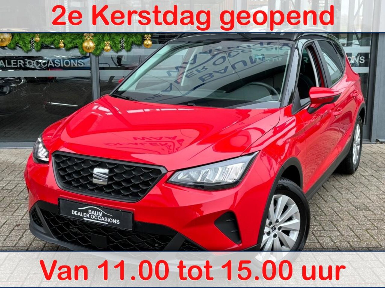 Seat Arona - 1.0 TSI 110PK FR AIRCO NAVI PDC STOELVERW TWOTONE. - AutoWereld.nl