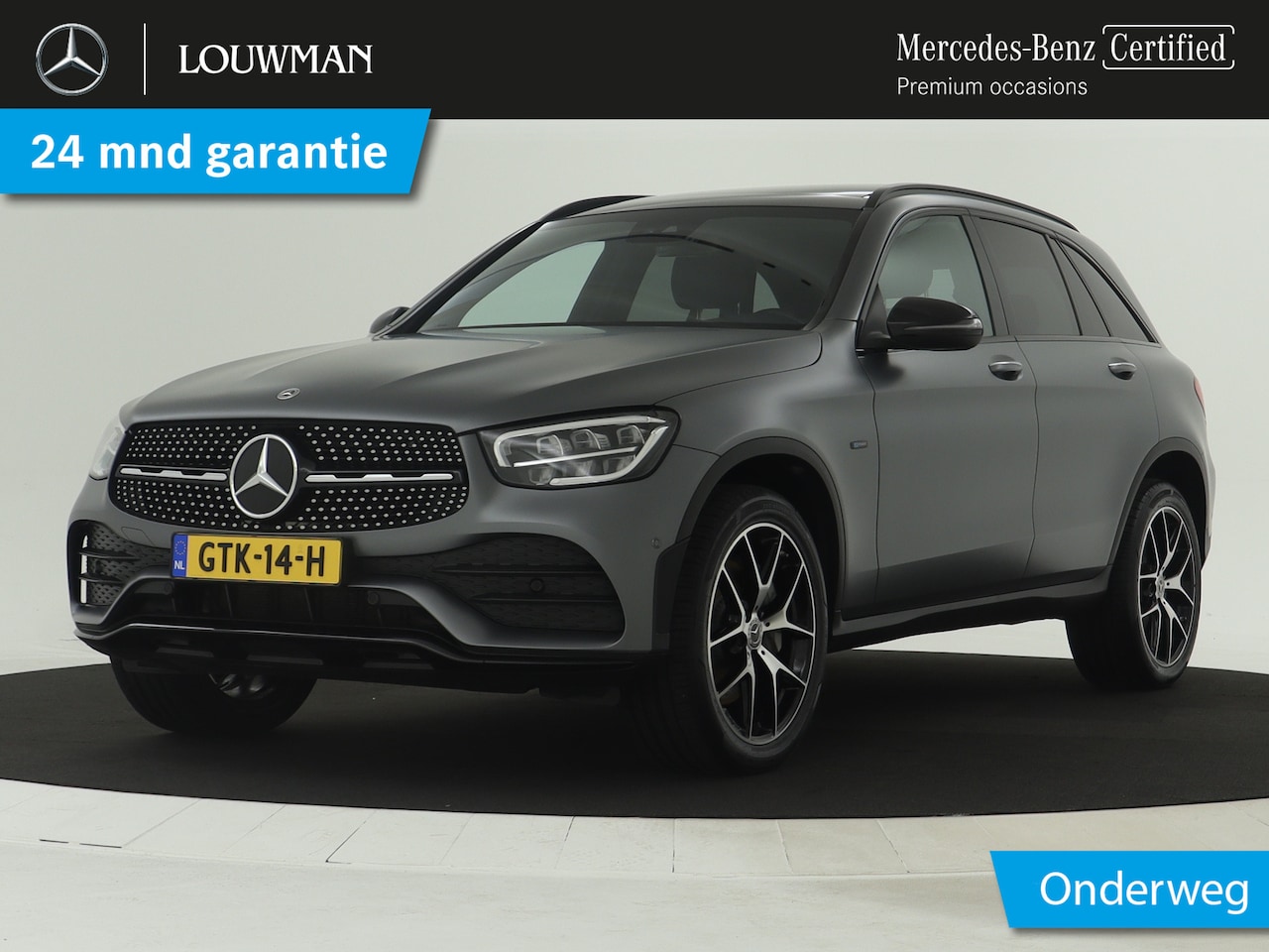 Mercedes-Benz GLC-klasse - 300 e AMG Plug-In Hybride | Trekhaak | Panorama Schuif-Kanteldak | AMG Styling | Night Pak - AutoWereld.nl