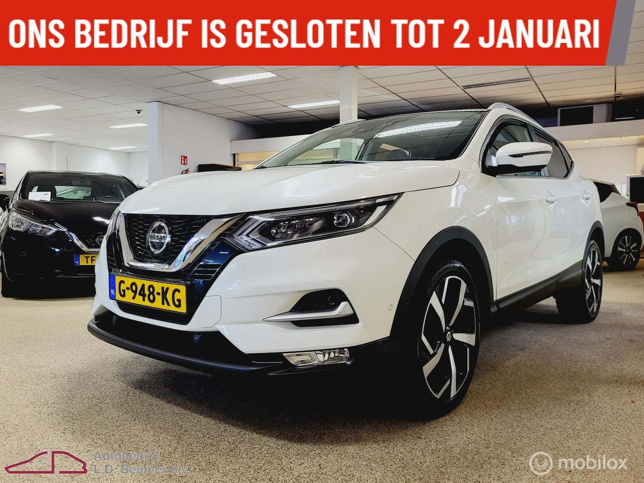 Nissan Qashqai - 1.3 DIG-T Tekna *NL, RIJKLAARPRIJS!* - AutoWereld.nl