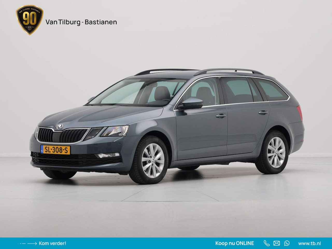 Skoda Octavia Combi - 1.5 TSI 150pk Ambition Business Navigatie Camera Stoelverwarming Getint Glas - AutoWereld.nl