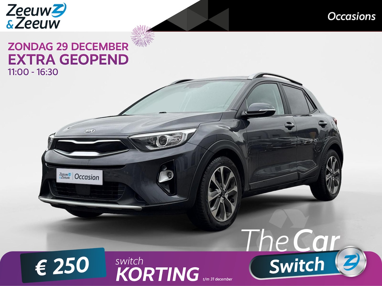 Kia Stonic - 1.0 T-GDi DynamicPlusLine | Climate control | Parkeersensoren | Keyless entry - AutoWereld.nl