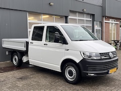 Volkswagen Transporter - 2.0 TDI L2H1 DC 4Motion 150pk Airco Cruise controle Trekhaak 25000kg trekgewicht Pick-up O