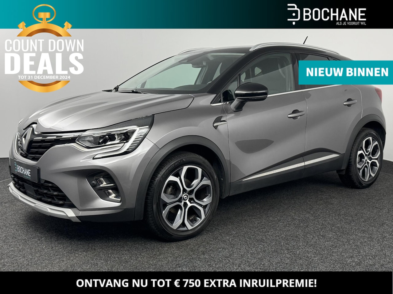 Renault Captur - 1.3 TCe 140 EDC Intens | Navigatie | Achteruitrijcamera | Lichtmetalen velgen 18" - AutoWereld.nl