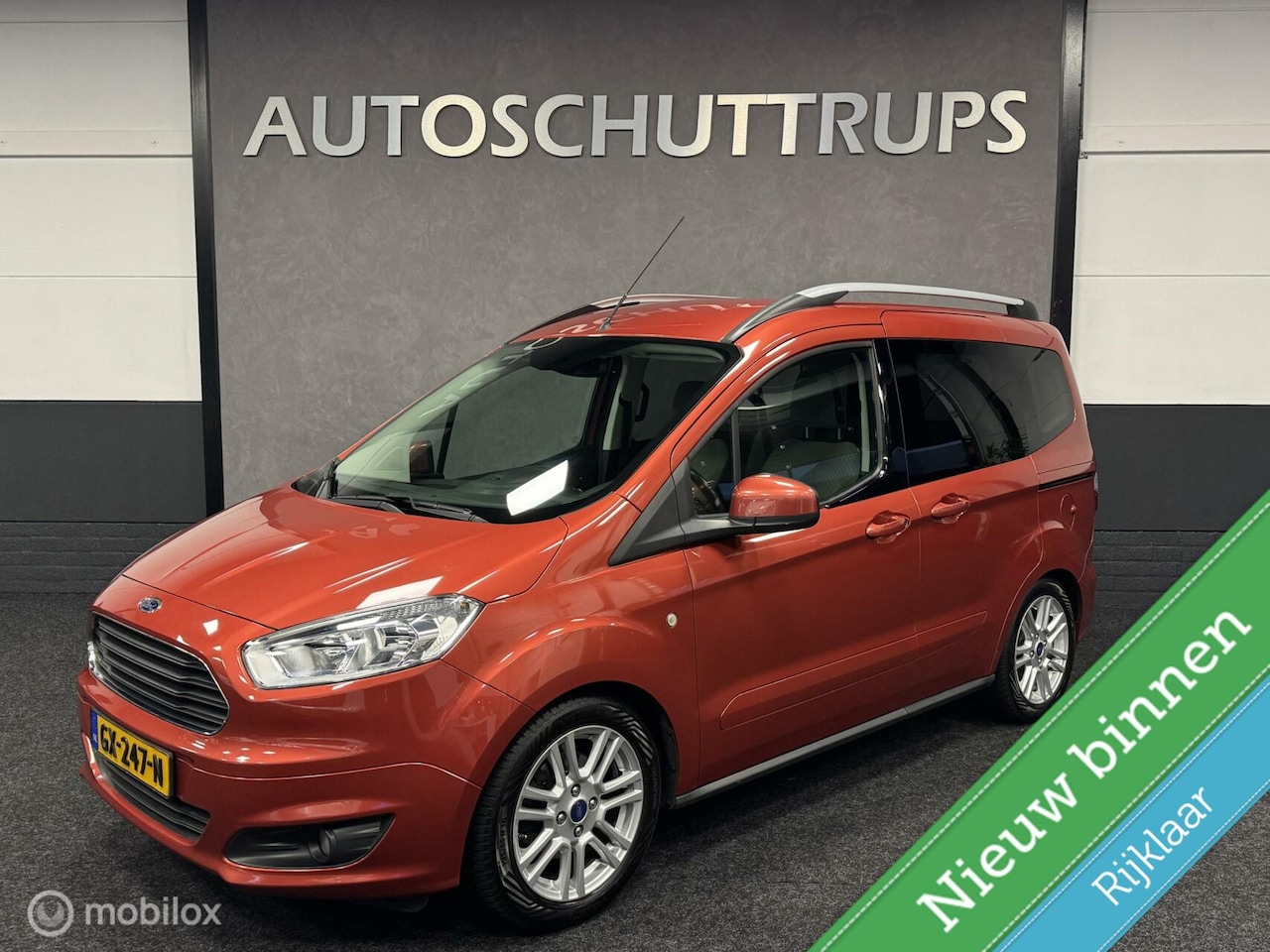 Ford Tourneo Courier - 1.0 Titanium 1e EIG / NAP / LUXE / NIEUW BINNEN - AutoWereld.nl