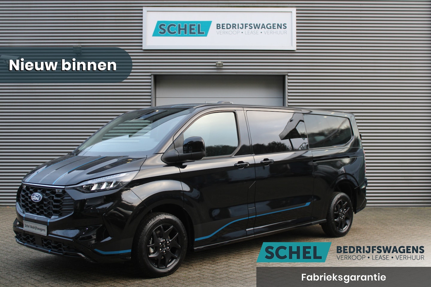 Ford Transit Custom - 320 2.0TDCI 170pk L2H1 Sport DC AWD - Adaptive Cruise - LED - Blind Spot - Elektrische tre - AutoWereld.nl