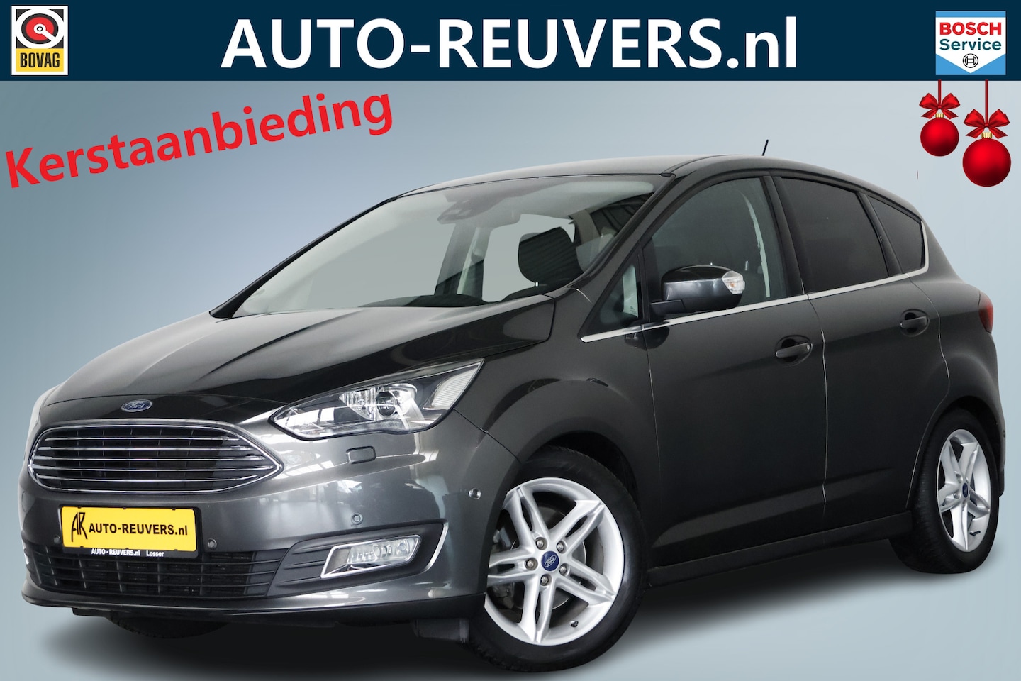 Ford C-Max - 1.5 Titanium / LED / Aut / Navi / Cam / Trekhaak - AutoWereld.nl