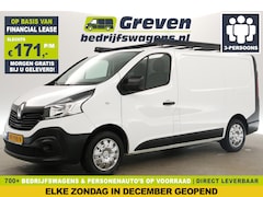 Renault Trafic - 1.6 dCi T27 L1H1 Airco Cruise Navigatie PDC Imperiaal 3 Persoons Elektrpakket Trekhaak