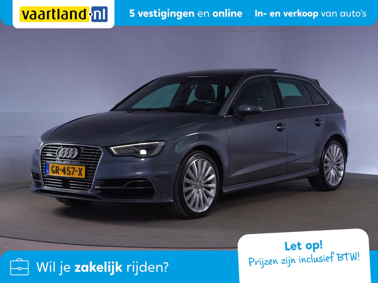 Audi A3 Sportback - 1.4 e-tron PHEV S-Line Ambition [ Panorama LED Navi ] - AutoWereld.nl