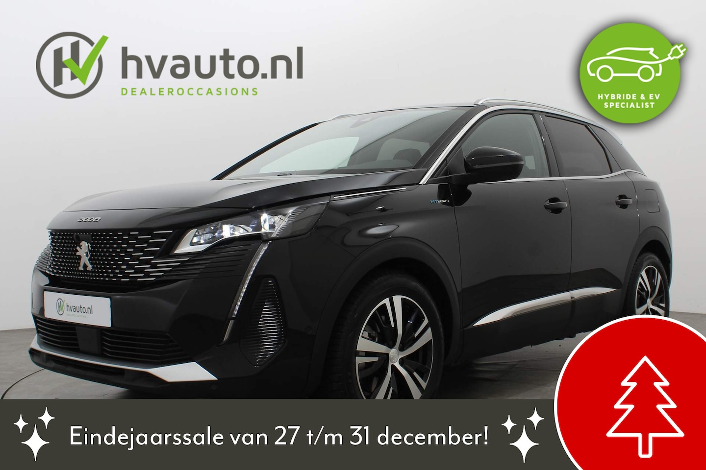 Peugeot 3008 - 1.6 HYBRID4 300PK GT EAT8 | Navi | Night Vision | Cruise Adaptief - AutoWereld.nl