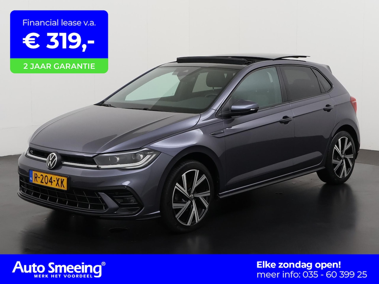 Volkswagen Polo - 1.0 TSI R-Line DSG | Schuifdak | Zondag Open! - AutoWereld.nl