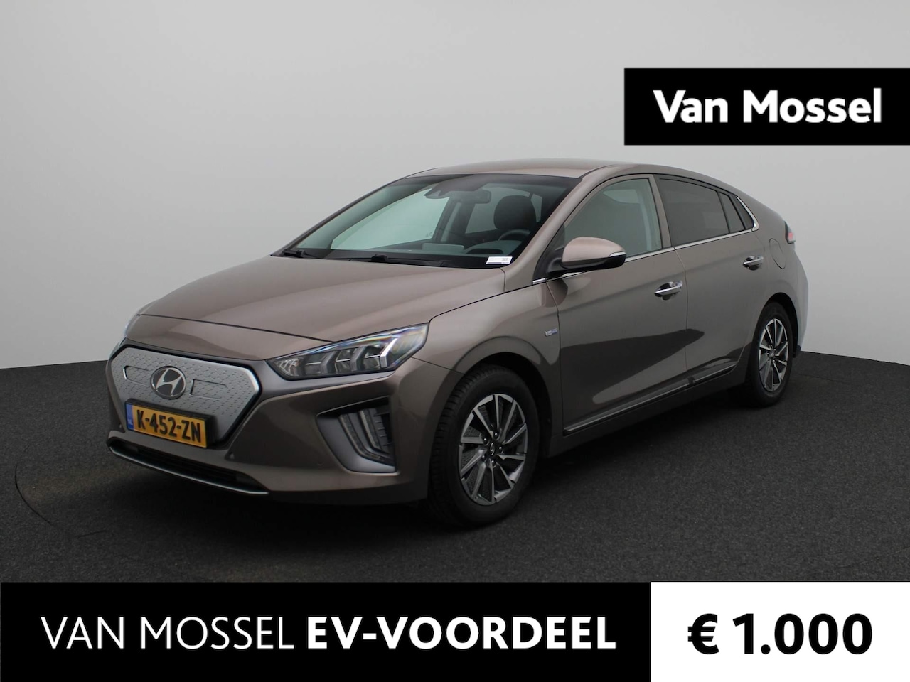 Hyundai IONIQ - Premium EV 38 kWh | Leder | Navi | ECC | PDC | LED | Cam | - AutoWereld.nl