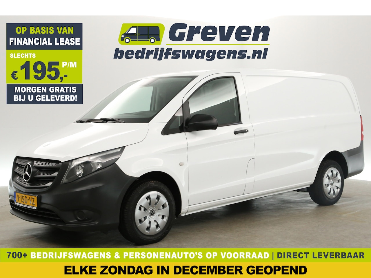 Mercedes-Benz Vito - 111 CDI Lang Airco Cruise Navigatie Schuifdeur - AutoWereld.nl