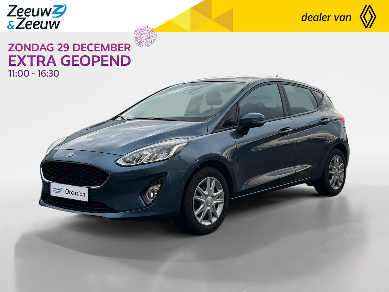 Ford Fiesta - 1.0 EcoBoost Connected | Parkeersensoren achter | Apple Carplay / Android Auto | Cruise Co - AutoWereld.nl