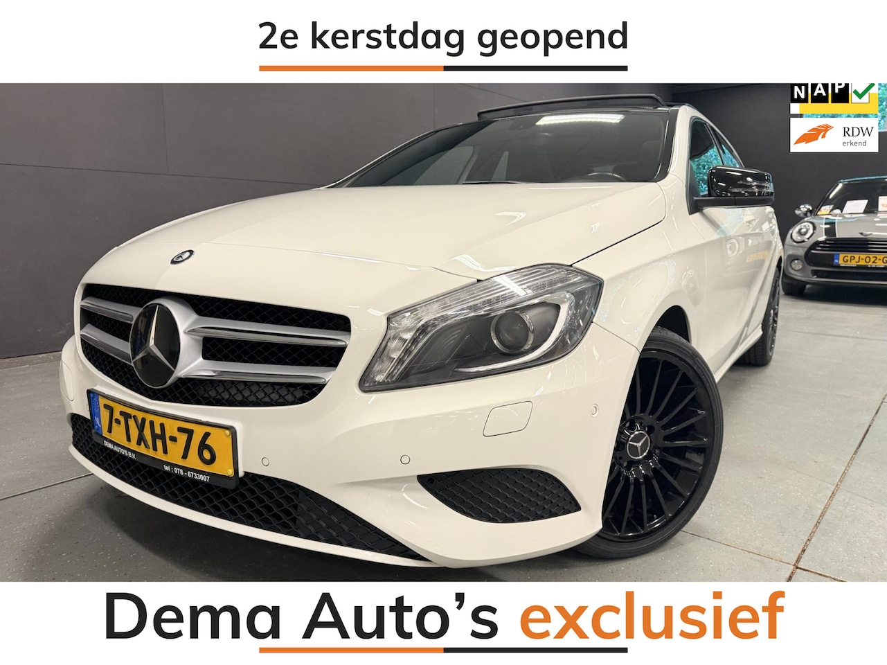 Mercedes-Benz A-klasse - 180 Ambition XENON/PANO/NAVI/ECC/PDC/CRUISE// - AutoWereld.nl