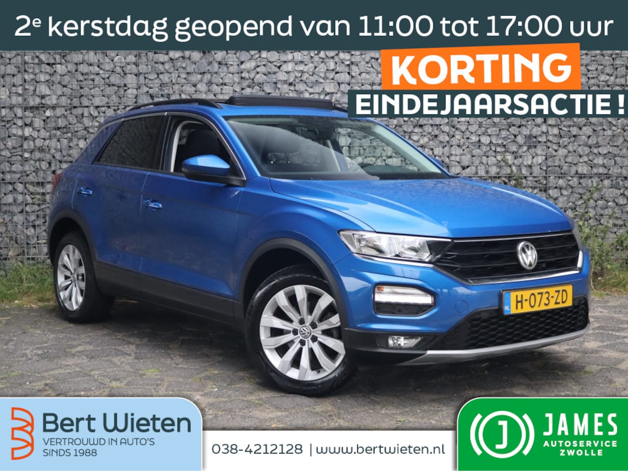 Volkswagen T-Roc - 1.5 TSI Style | Geen import | Schuifdak | Cruise - AutoWereld.nl