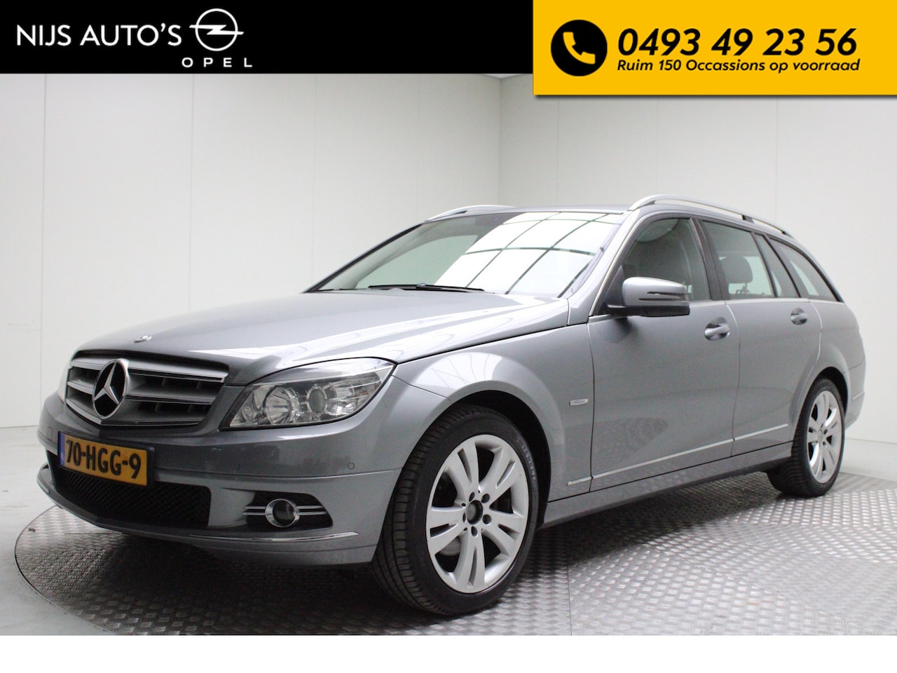 Mercedes-Benz C-klasse Estate - 200 CDI Avantgarde | Wegdraaibare Trekhaak | Cruise control | climate control | navigatie - AutoWereld.nl