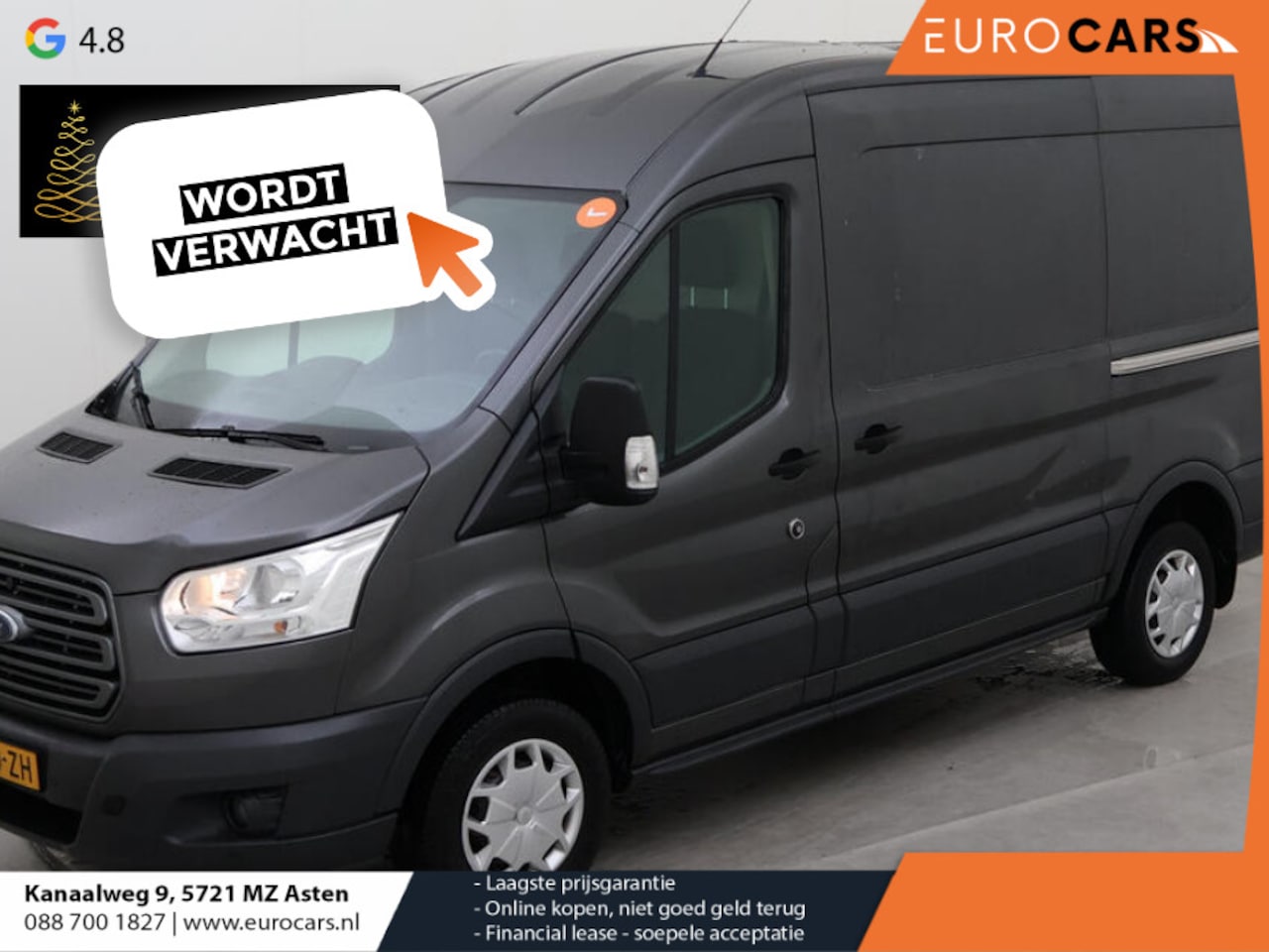 Ford Transit - 105pk L2H2 Trend 2x schuifdeur Airco Cruise control Camera euro6 - AutoWereld.nl