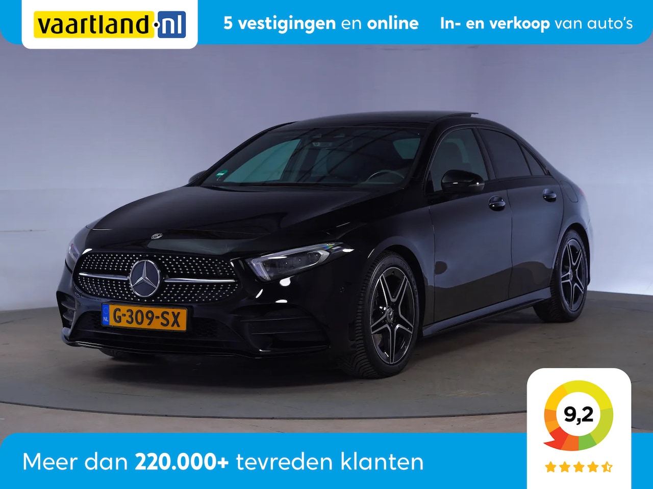 Mercedes-Benz A-klasse - LIMOUSINE 220 4Matic AMG Night Aut. [ Panorama Ambientlight Leder Widescreen ] - AutoWereld.nl