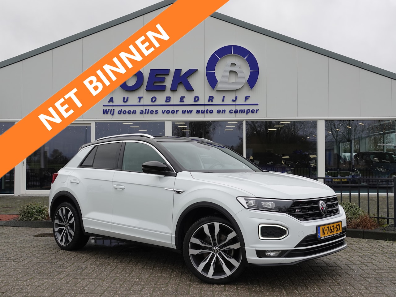 Volkswagen T-Roc - 1.5 TSI Sport AUT 2x R-LINE VIRTUAL | LED | TWO-TONE | ECC | ACC | BEATS - AutoWereld.nl