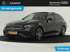 Mercedes-Benz C-klasse Estate - 300 e AMG Plug-In Hybride | Trekhaak | AMG Styling | Panorama Schuif-Kanteldak | Night Pak