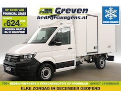 Volkswagen Crafter - 35 2.0 TDI Koelwagen Bakwagen Zijdeur Airco 3 Persoons Koelauto Laadbak Achterdeuren Elekt