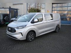 Ford Transit Custom - 300L 2.0 TDCI L2H1 Limited DC Inklapbare trekhaak, Adaptive cruise, Middenconsole