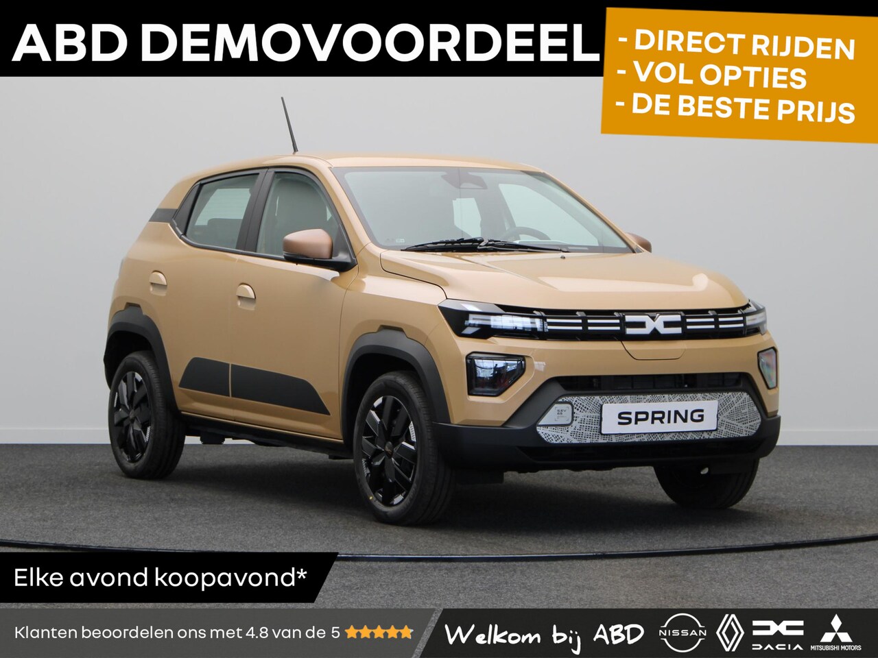 Dacia Spring - Extreme 65 26.8 kWh | DEMO VOORDEEL! | Airconditioning | Camera | Apple Carplay/Android Au - AutoWereld.nl