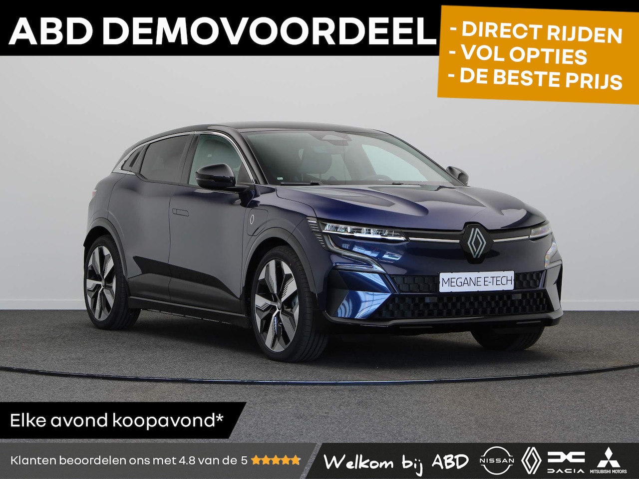 Renault Mégane E-Tech - EV60 Optimum Charge Techno | €2000,- subsidie | Warmtepomp | Google infotainmentsysteem | - AutoWereld.nl