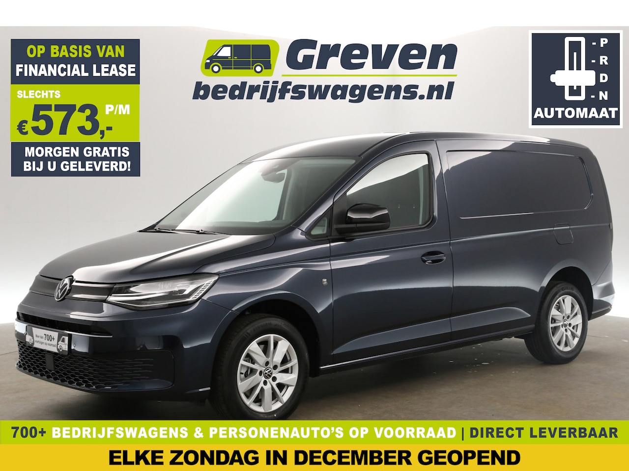 Volkswagen Caddy Maxi - 2.0 TDI Style L2H1 | NIEUW | BPM Vrij | 123PK DSG Automaat Airco Cruise Carplay Camera Vir - AutoWereld.nl