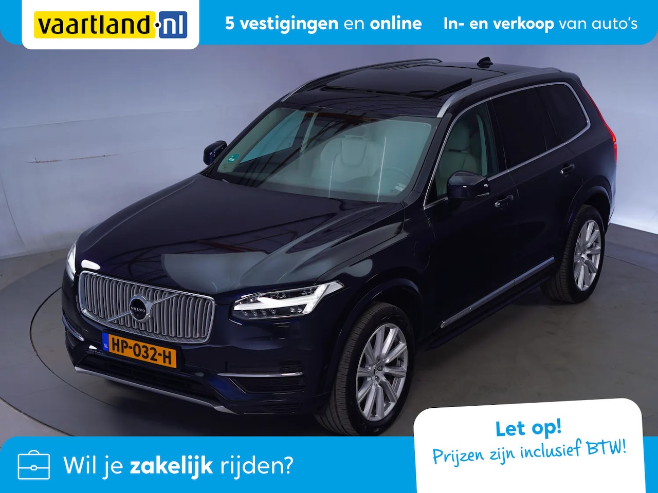 Volvo XC90 - 2.0 T8 Twin Engine Inscription Aut. [ Panorama Leder Stoelventilatie&-verwarming ] - AutoWereld.nl