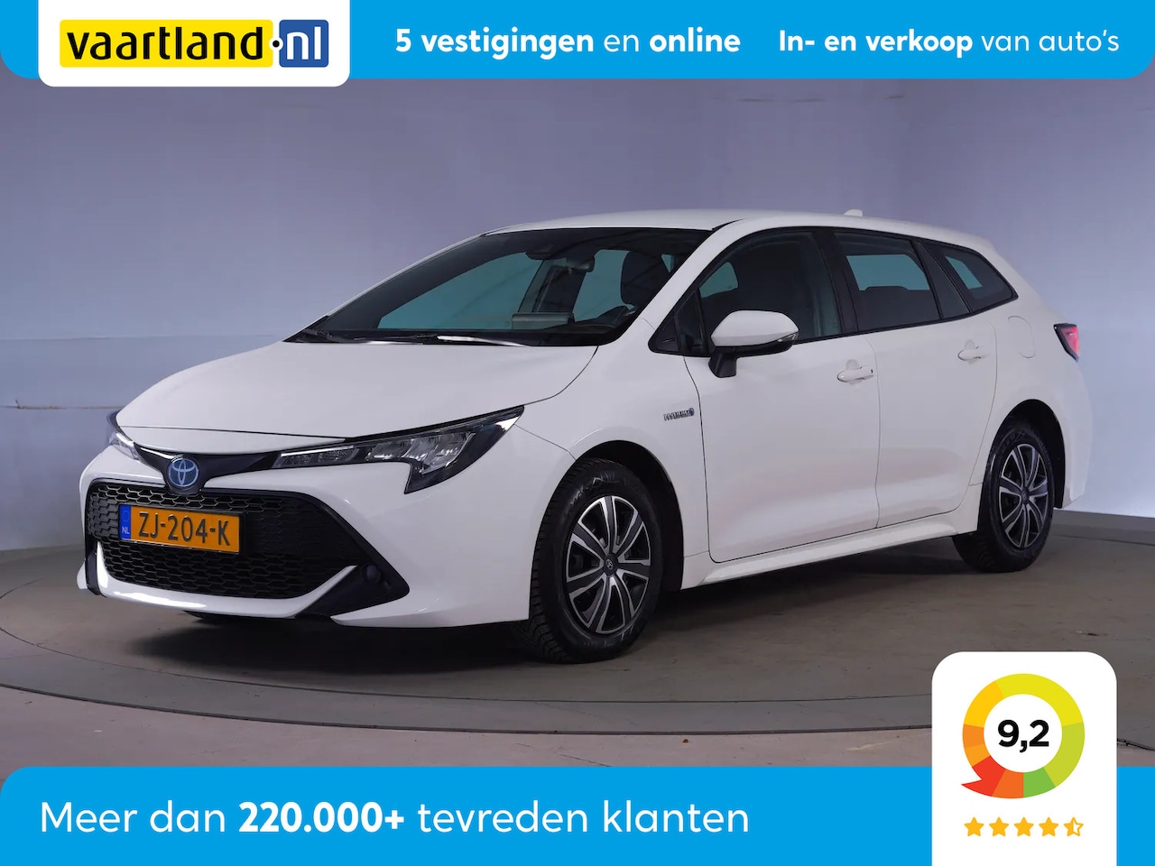 Toyota Corolla - TOURING TOURING 1.8 Hybrid Comfort [ Adaptive cruise Lane dep warning ] - AutoWereld.nl