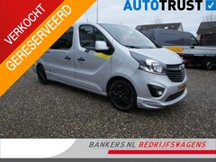 Opel Vivaro - 1.6 CDTI 145PK, L2H1, Dubbel Cabine, Airco, Irmscher uitvoering, 2 x Schuifdeur, Volle bak