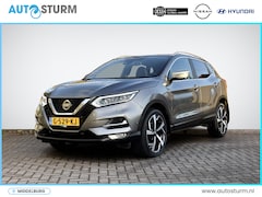 Nissan Qashqai - 1.3 DIG-T Tekna + 160pk | Trekhaak | Panoramadak | Nappa Leder | BOSE Audio | Geheugenstoe