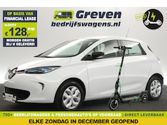 Renault Zoe - Cargo 40Kwh Huur-Accu | Grijs Kenteken | Elektrisch Automaat | 2 Persoons | Airco Cruise C