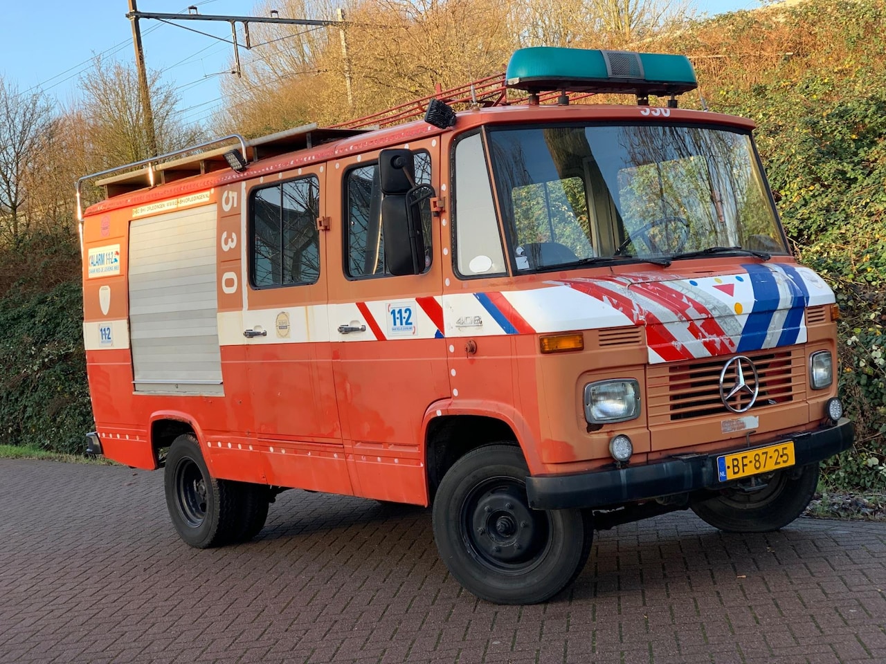 Mercedes-Benz 408 - LF G BRANDWEER BENZINE UNIEK! - AutoWereld.nl