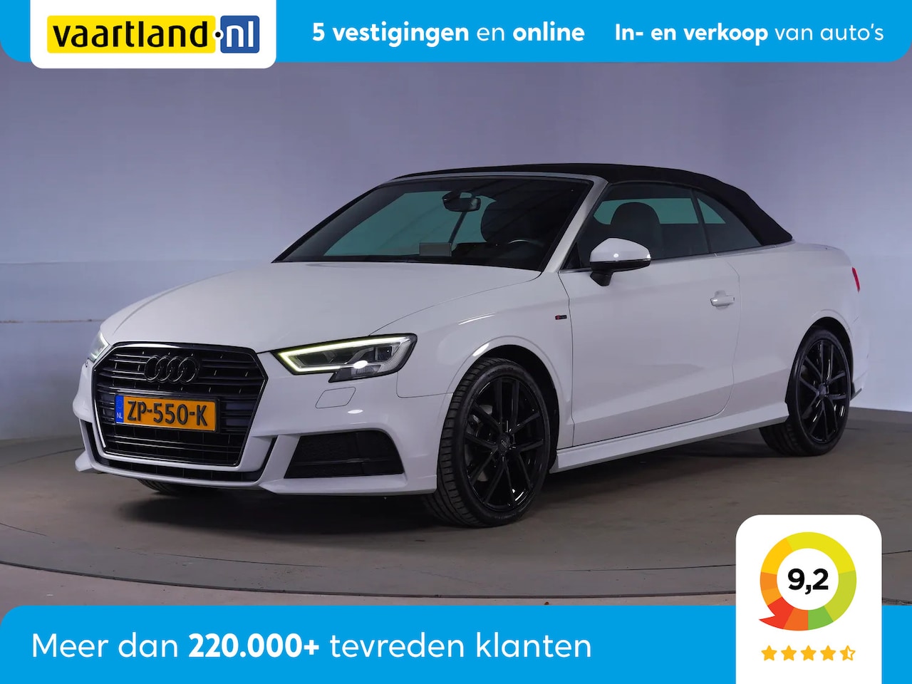 Audi A3 Cabriolet - 35 TFSI Sport S-Line Aut. [ Navi Stoelverwarming LED ] - AutoWereld.nl