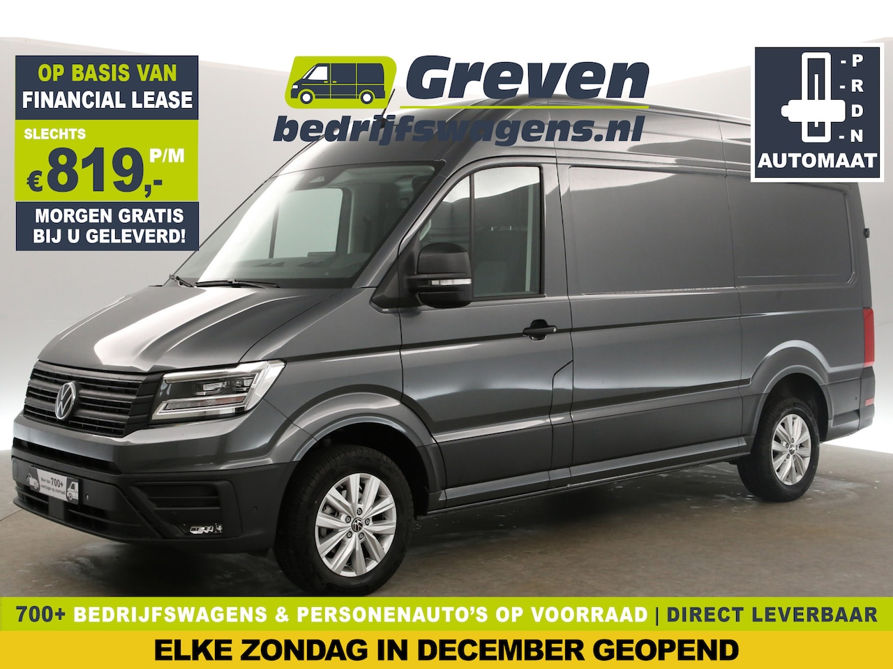 Volkswagen Crafter - 30 2.0 TDI Exclusive L3H3 | NIEUW | BPM Vrij | 141PK Automaat Full LED ACC Airco Camera Ca - AutoWereld.nl