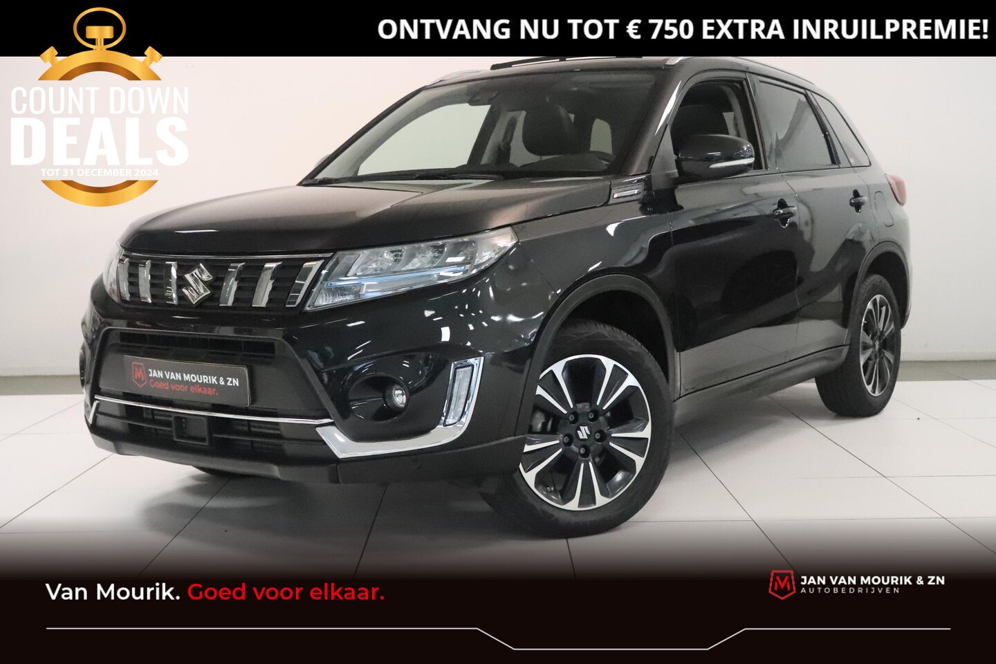 Suzuki Vitara - 1.4 Boosterjet Style Smart Hybrid | Adaptieve Cruise Control | Navigatie | Panorama/schuif - AutoWereld.nl