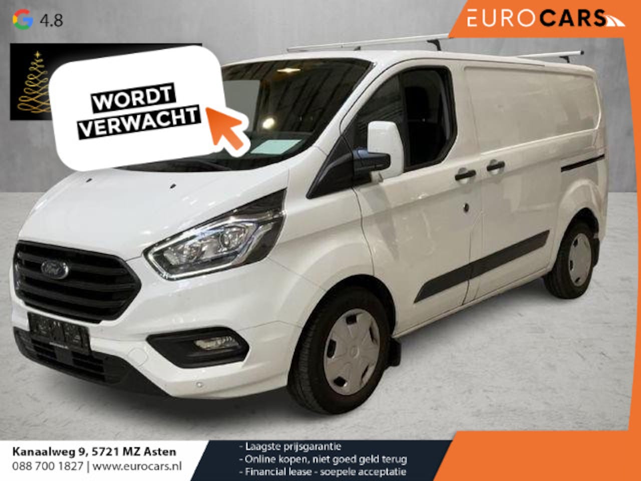 Ford Transit Custom - 130pk Automaat L1H1 Trend 2x Schuifdeur Trekhaak Airco Cruise control Euro6 - AutoWereld.nl