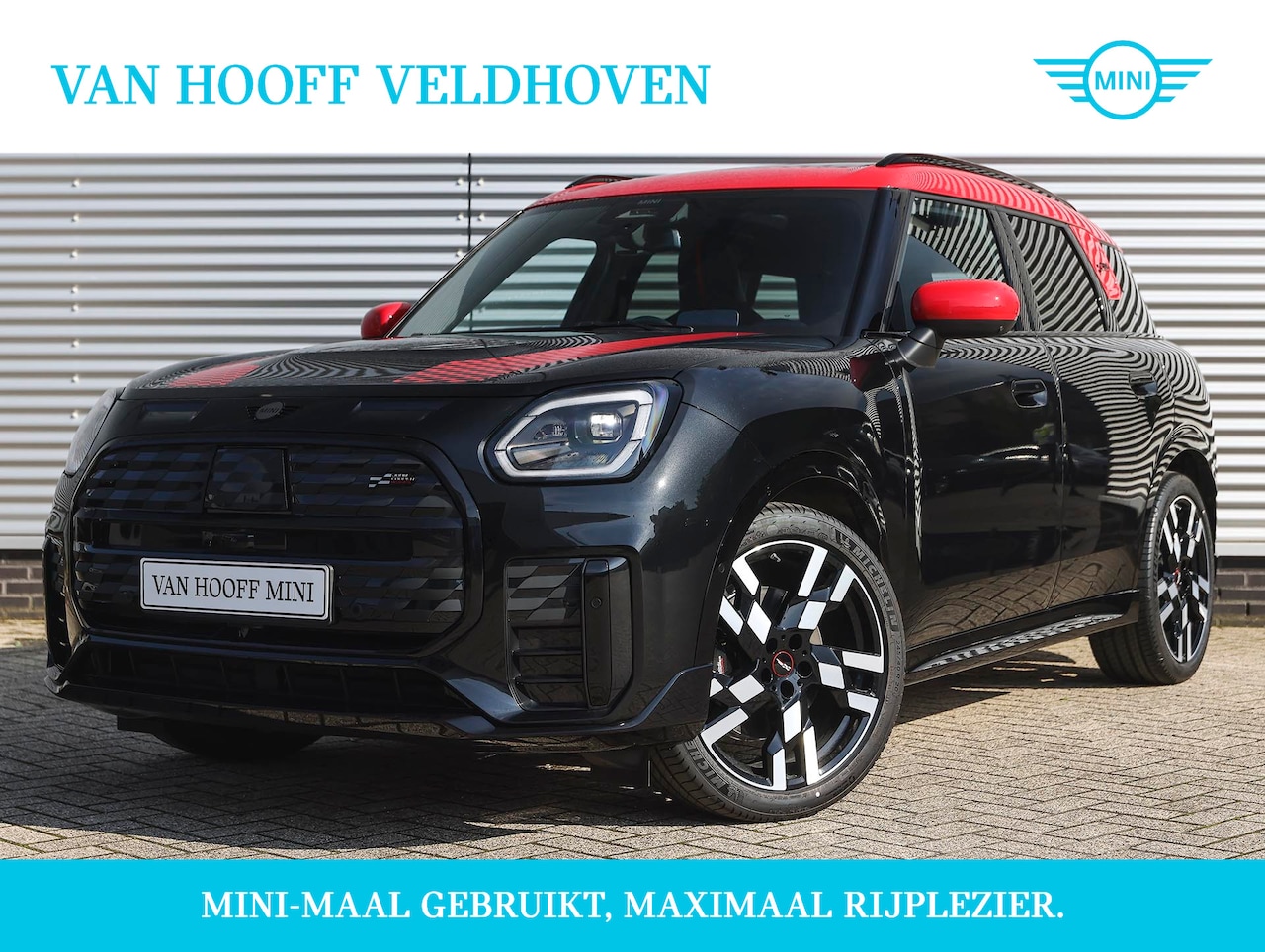 MINI Countryman - E JCW 66.5 kWh / Panoramadak / JCW Sportstoelen / Parking Assistant Plus / LED / Head-Up / - AutoWereld.nl