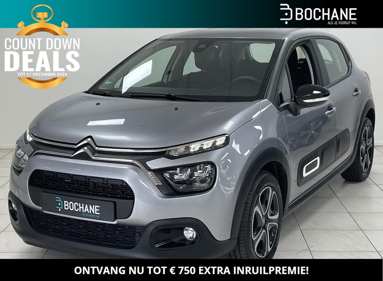 Citroën C3 - 1.2 PureTech 82 Plus | Navigatie | Parkeersensoren - AutoWereld.nl