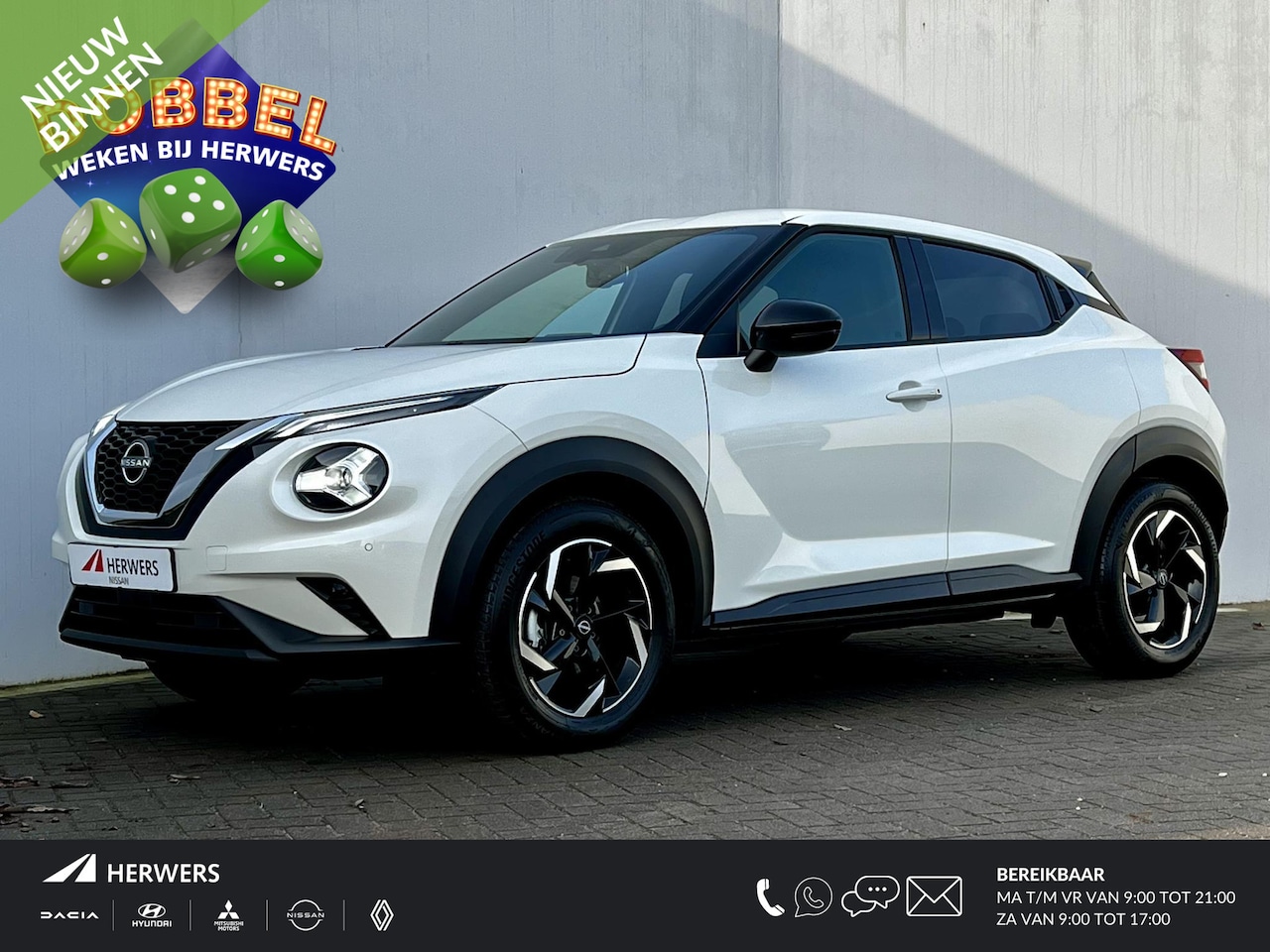 Nissan Juke - 1.0 DIG-T N-Connecta Automaat / Trekgewicht 1.250kg / Navigatie / Apple Carplay Android / - AutoWereld.nl