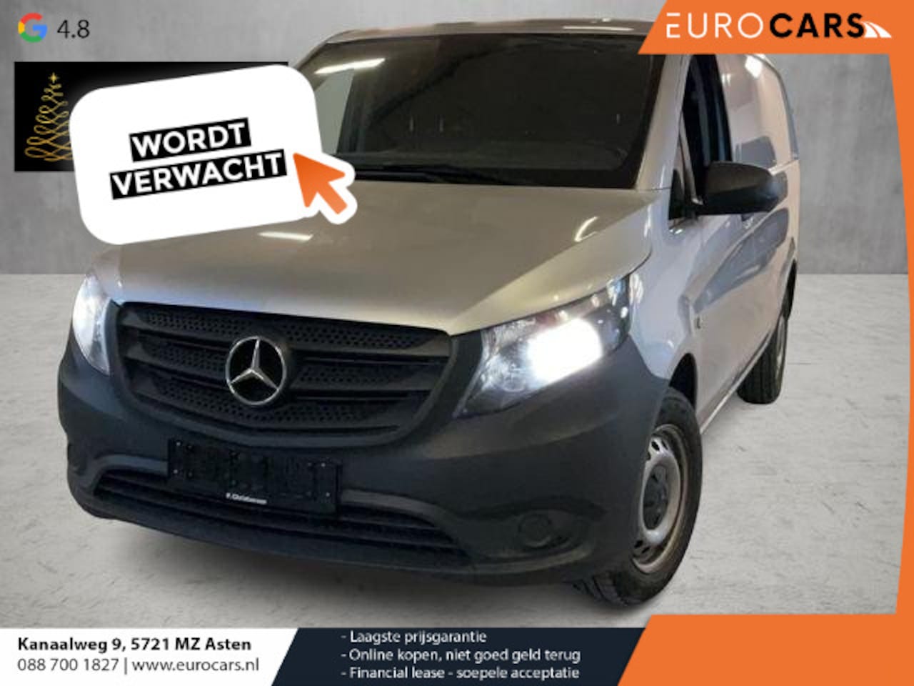 Mercedes-Benz Vito - Lang L2 Apple Carplay/Android auto  Airco Cruise control Trekhaak Euro6 - AutoWereld.nl