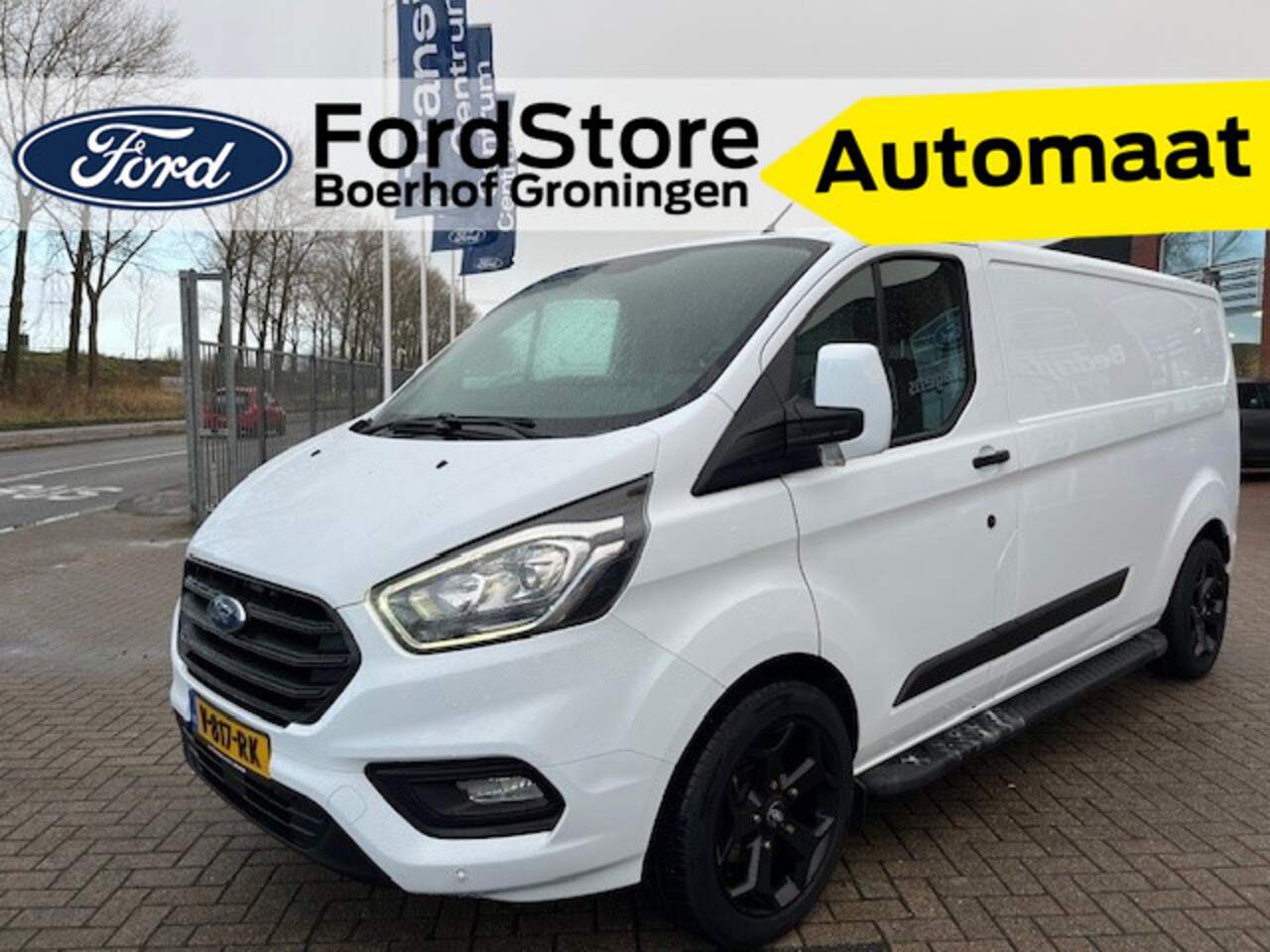 Ford Transit Custom - 320 2.0 TDCI L2H1 Trend AUTOMAAT I 131PK I AIRCO TREKHAAK I PDC I LM VELGEN I SIDESTEPS I - AutoWereld.nl