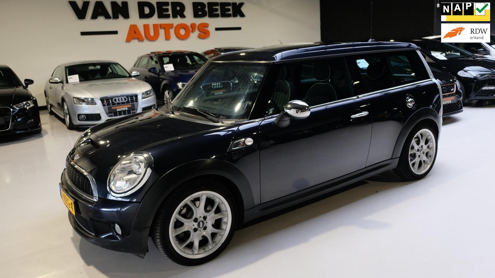 MINI Clubman - Mini 1.6 Cooper S Automaat|Cruise|Leder|Xenon - AutoWereld.nl