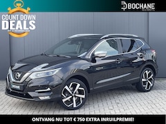 Nissan Qashqai - 1.2 DIG-T 115 Tekna + Trekhaak | Leder| El. verstelbare en verwarmbare stoelen| 19-Inch |