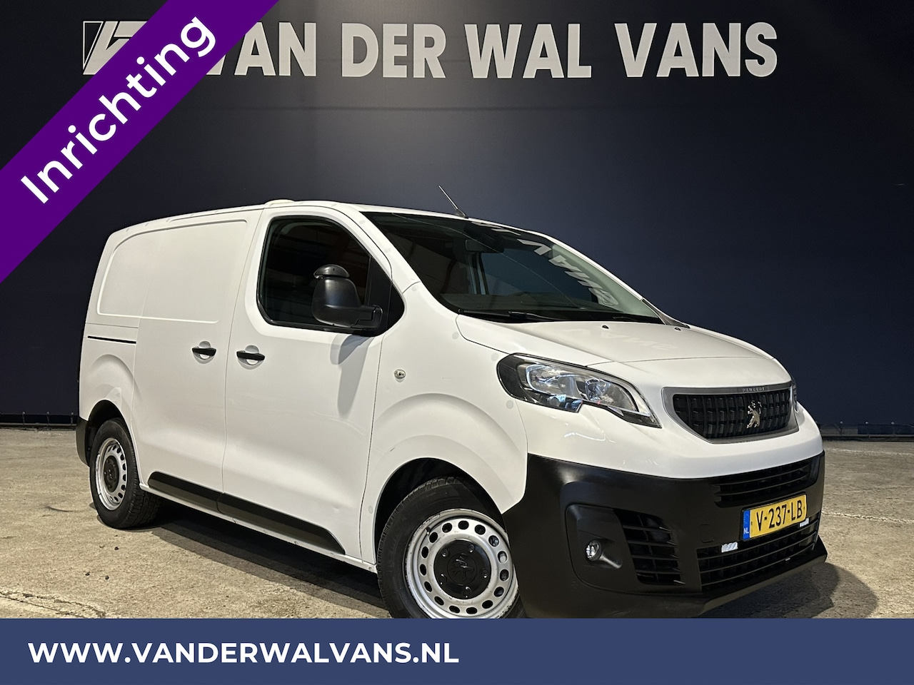 Peugeot Expert - 2.0 BlueHDI 123pk L1H1 inrichting Euro6 Airco | Omvormer | 2500kg trekhaak cruisecontrol, - AutoWereld.nl