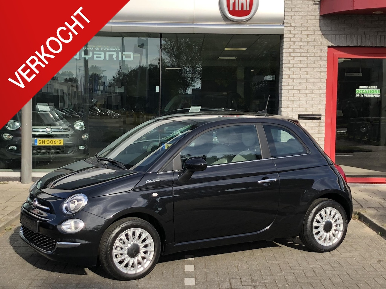 Fiat 500 - 1.0 Hybrid Dolcevita AIRCO|APPLE/ANDROID|15" - AutoWereld.nl