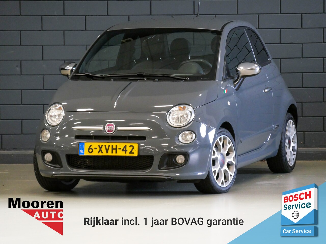 Fiat 500 - 0.9 TwinAir Turbo 500S | AIRCO | - AutoWereld.nl